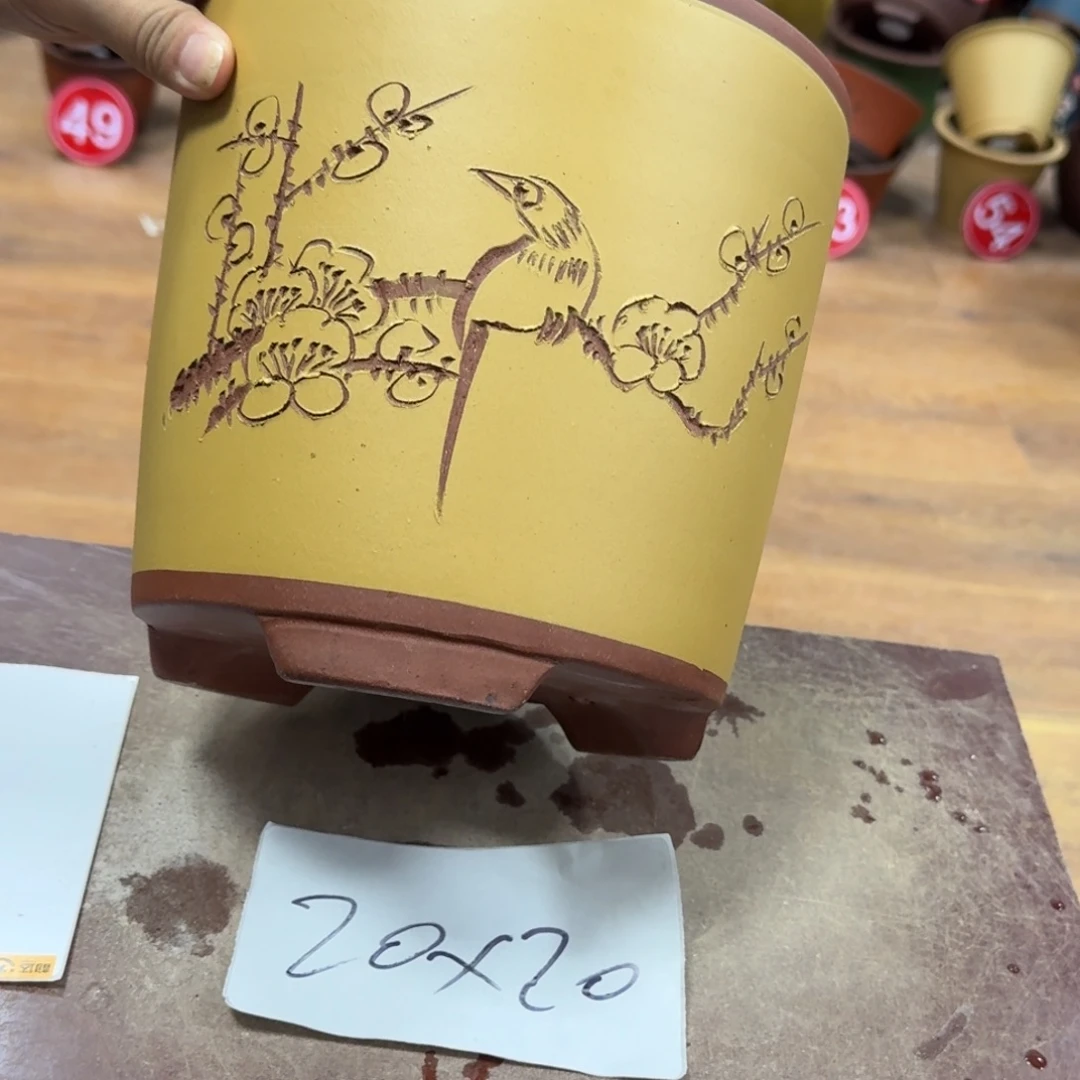 紫砂花盆破损包赔