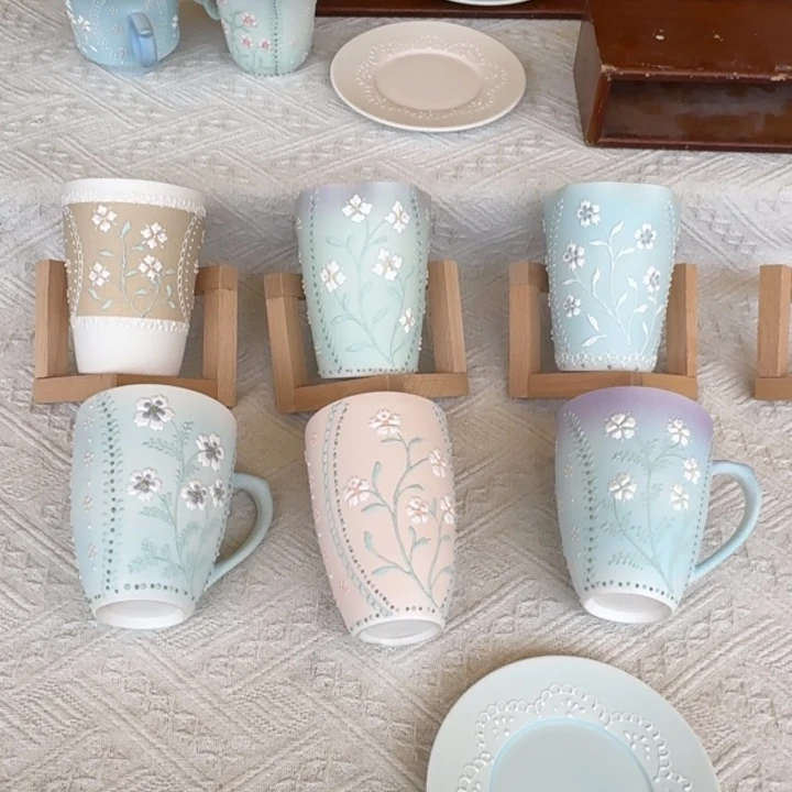 陶杯子陶瓷材料及工艺美术的