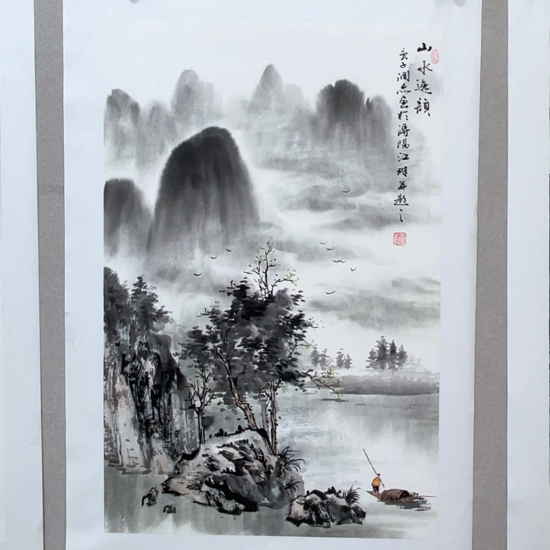 国画何润杰老师作品欣赏