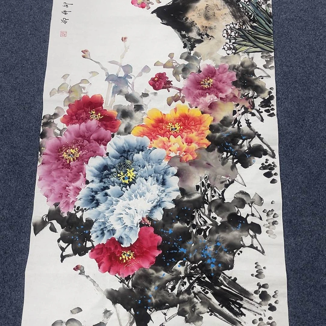 国画国画作品纯手绘