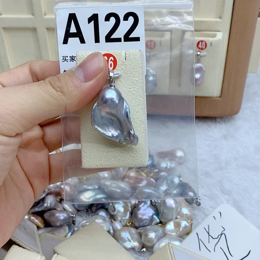 淡水珍珠颈饰银S925镶嵌