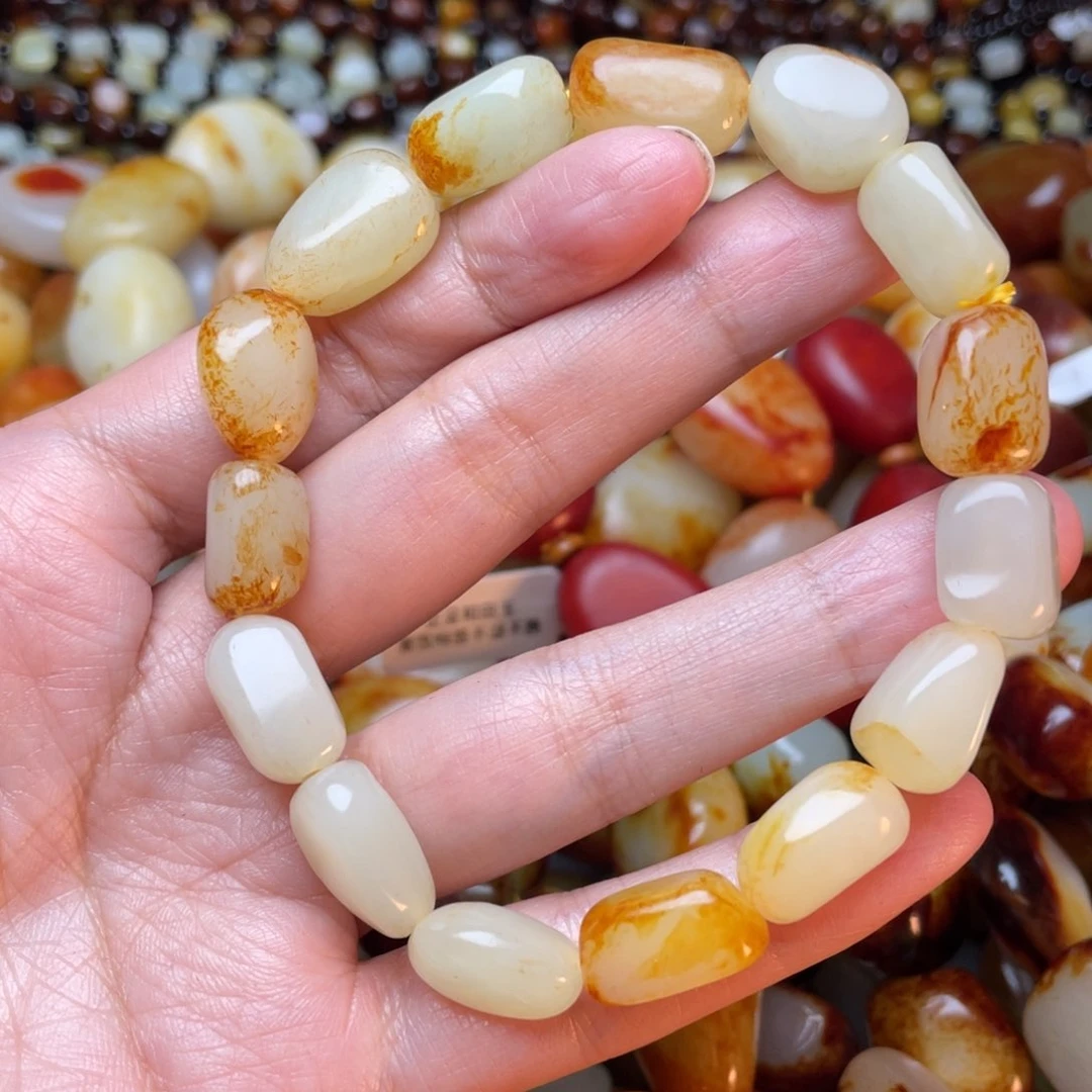 和田玉手链未镶嵌