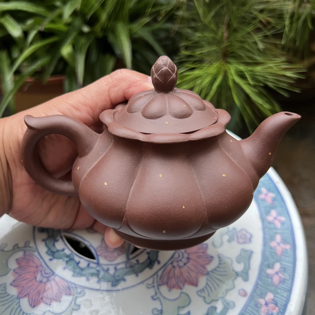 申屠国洪早年精品手工紫砂壶茶壶