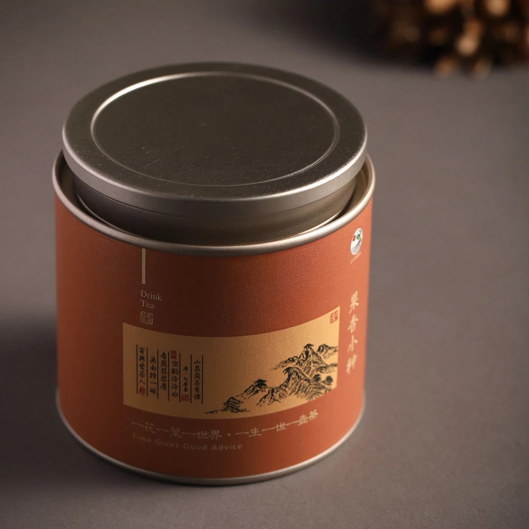 新茶 果香小种茶叶武夷山红茶甜蜜鲜爽甘醇 办公室 便携旅行75克