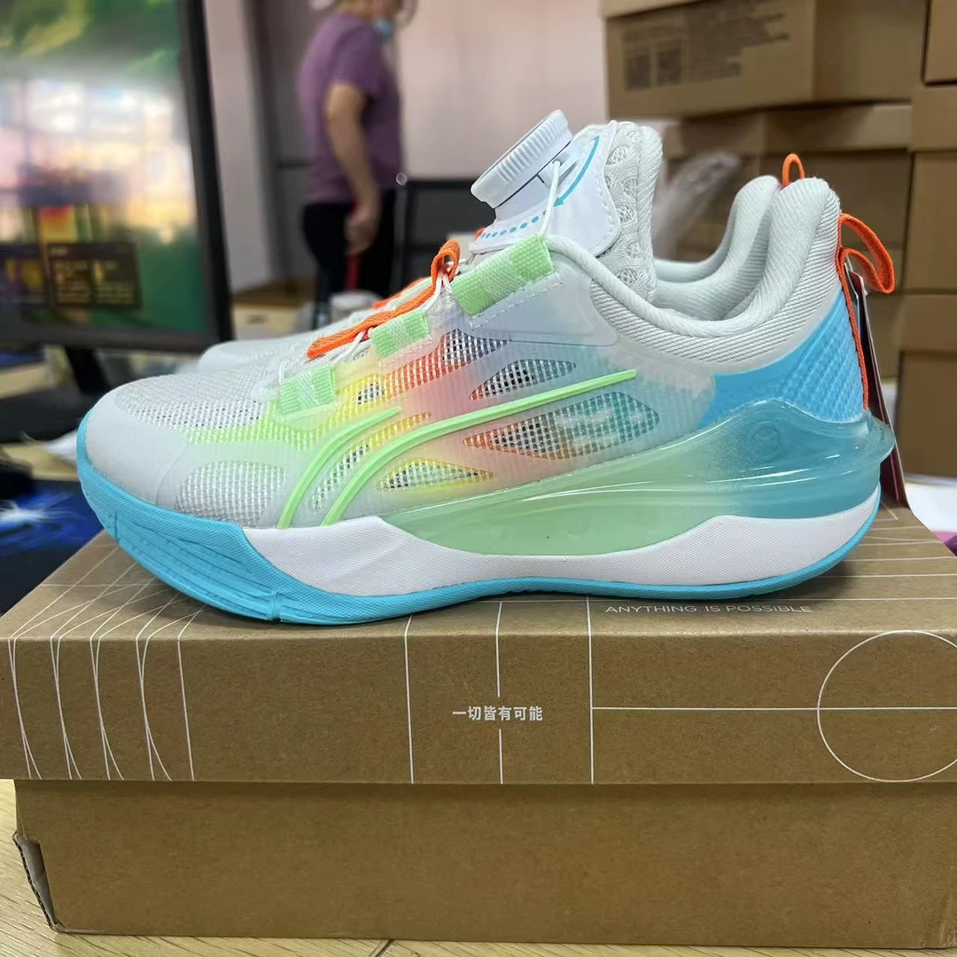 （瑕疵门店样鞋）李宁儿童大童休闲运动鞋YKBU028-1