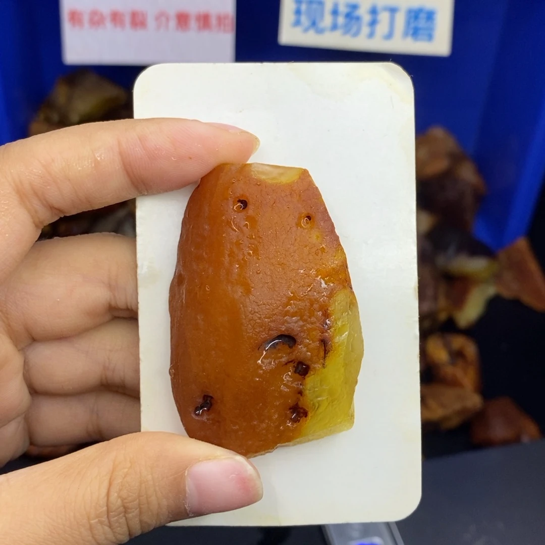 未镶嵌定制蜜蜡梨