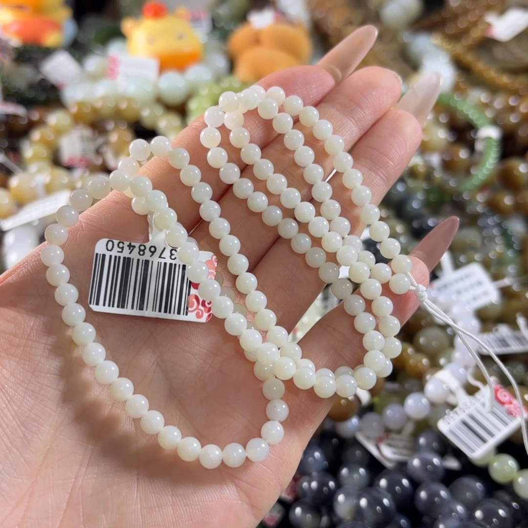 和田玉未镶嵌手串205