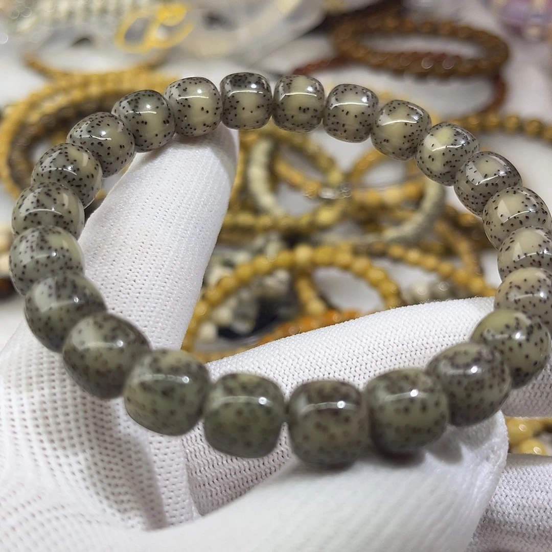 星月菩提吊坠糯冰星点