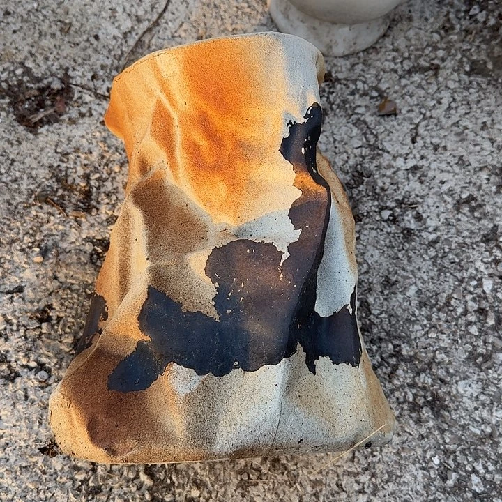 微瑕景德镇手工陶瓷花瓶