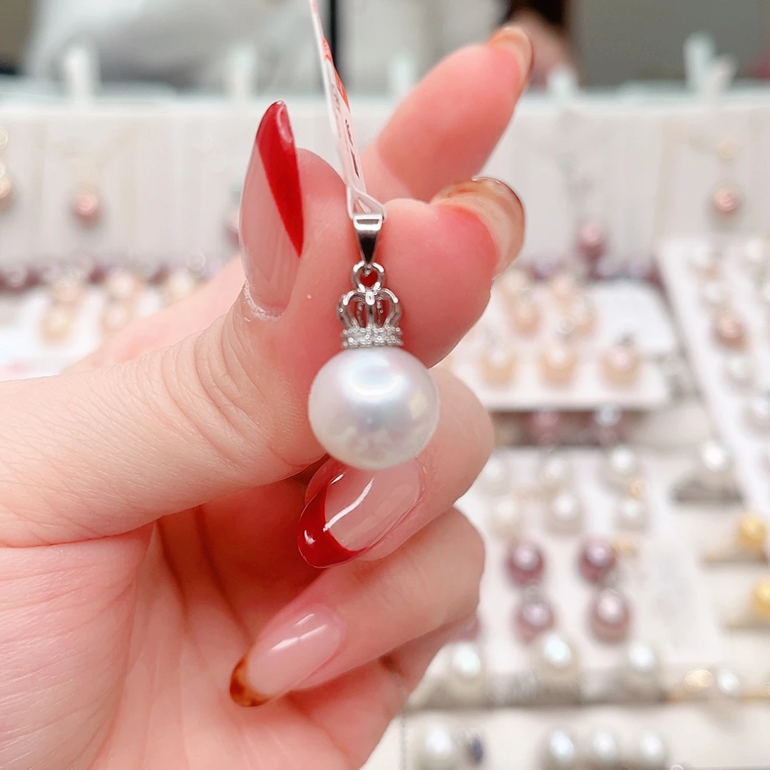 合金吊坠(赠链)淡水珍珠