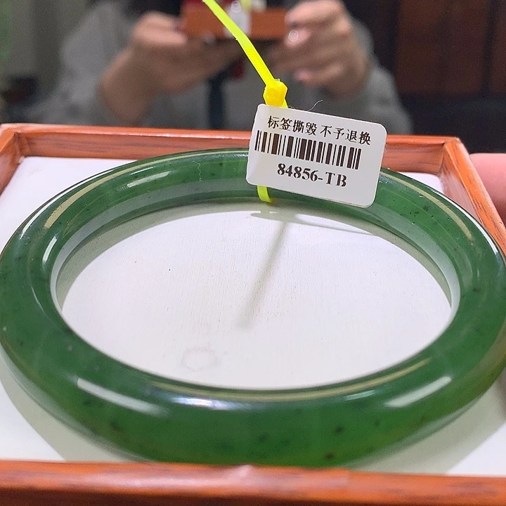 和田玉手镯未镶嵌60-61