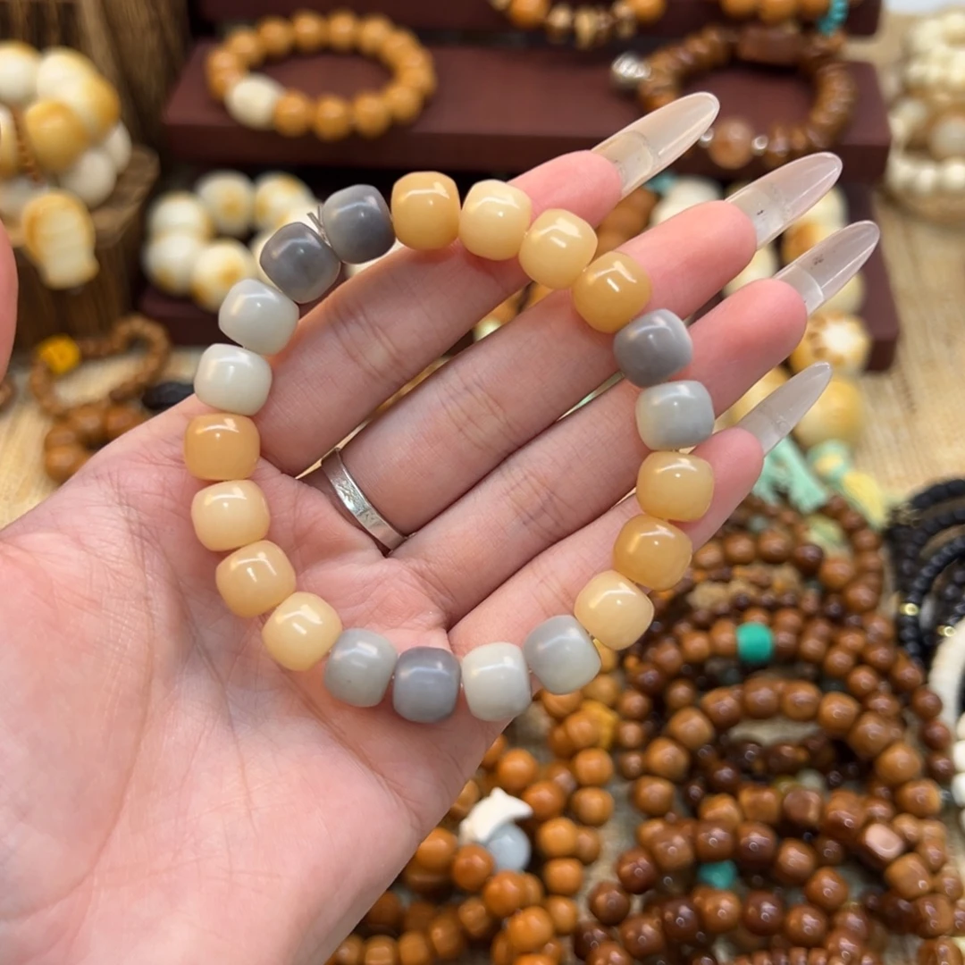 姿***悠手串菩提根/象牙果s素圈