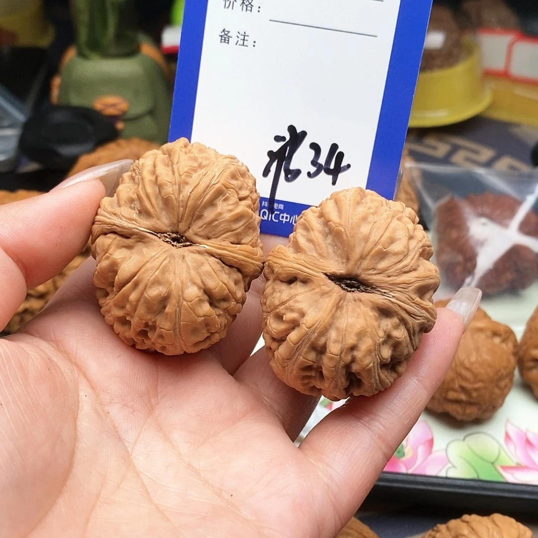 【闪购商品】文玩核桃吊坠都****狸文玩核桃把件34