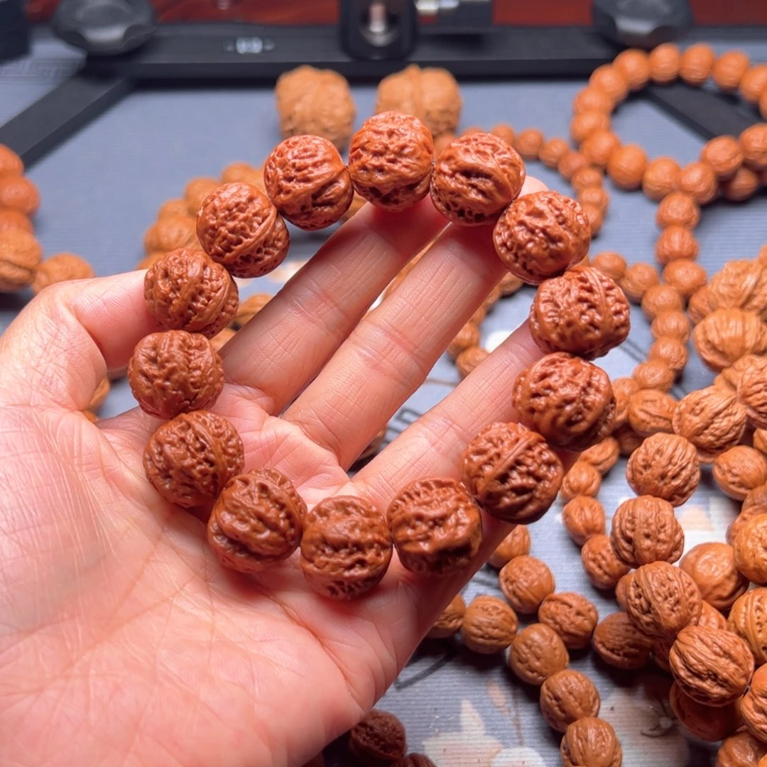 文玩核桃手串镜*?2.0正圆八棱