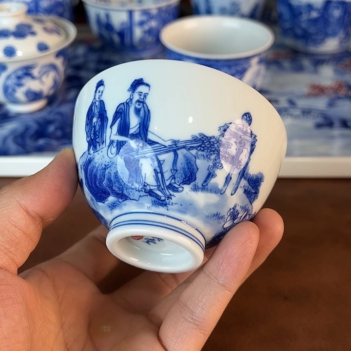 9***＊瓷片景德镇全手工手绘陶瓷
