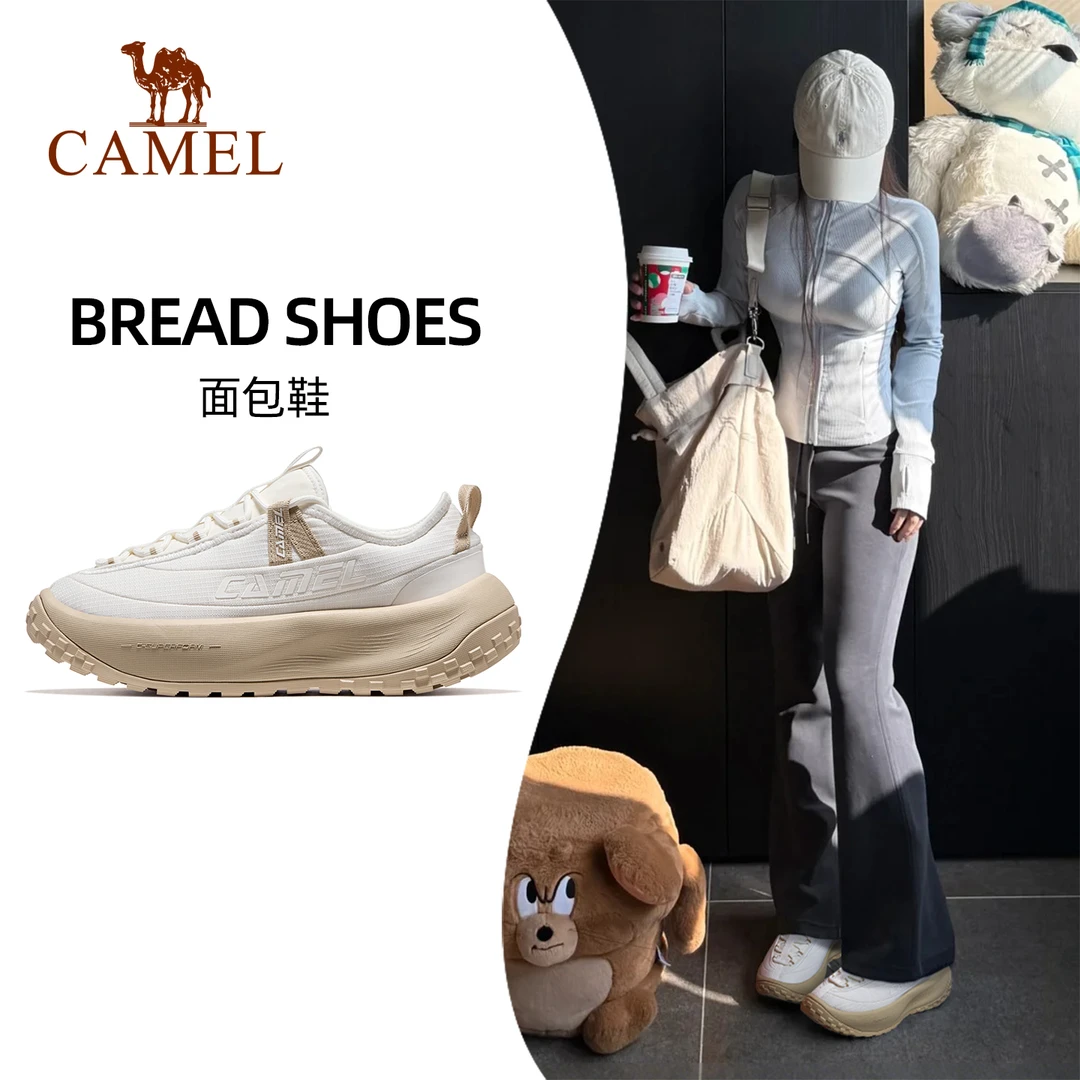 【面包鞋】骆驼运动鞋2025秋季新款鞋子男鞋透气跑步鞋慢跑休闲鞋