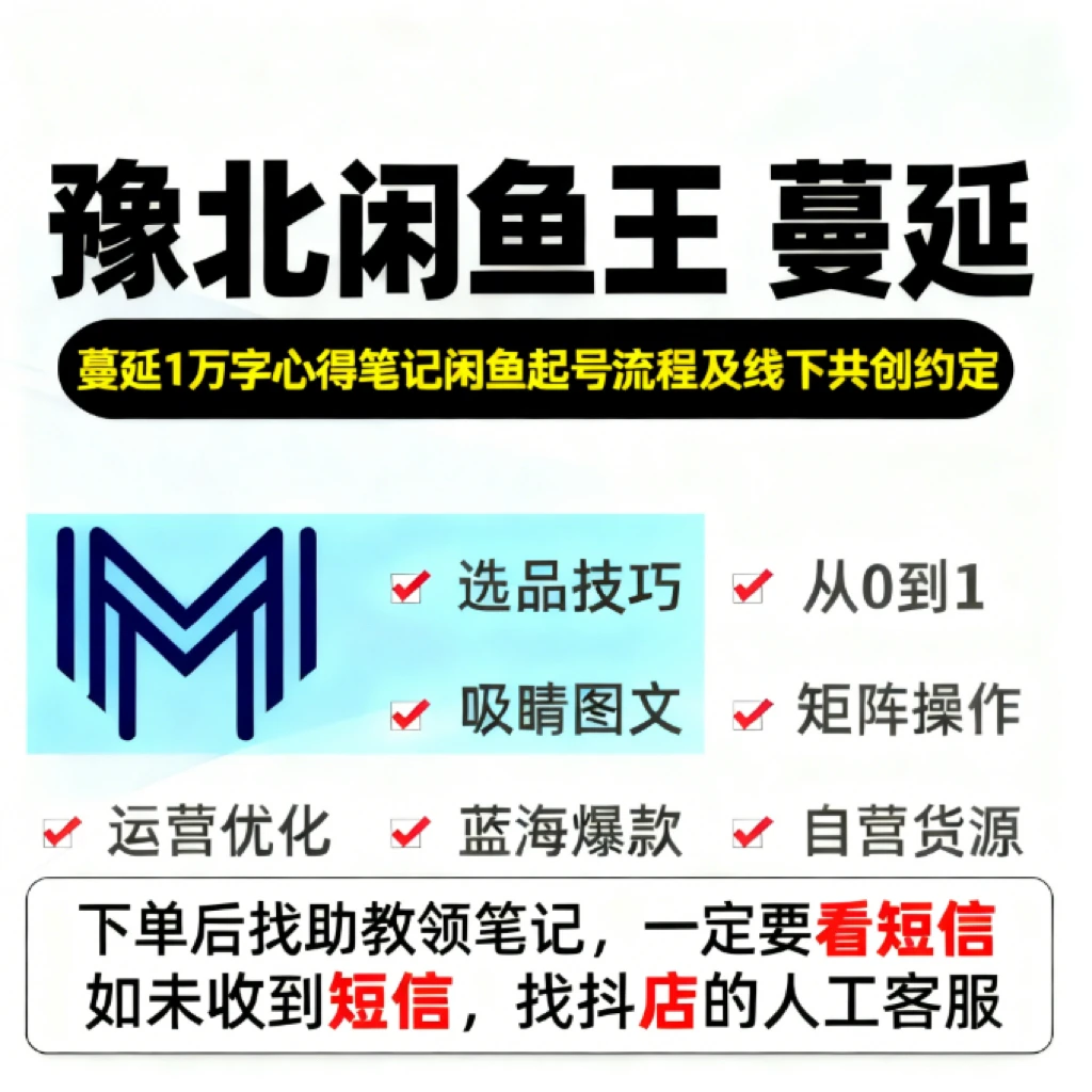 2025年《闲鱼运营课程大全》V3