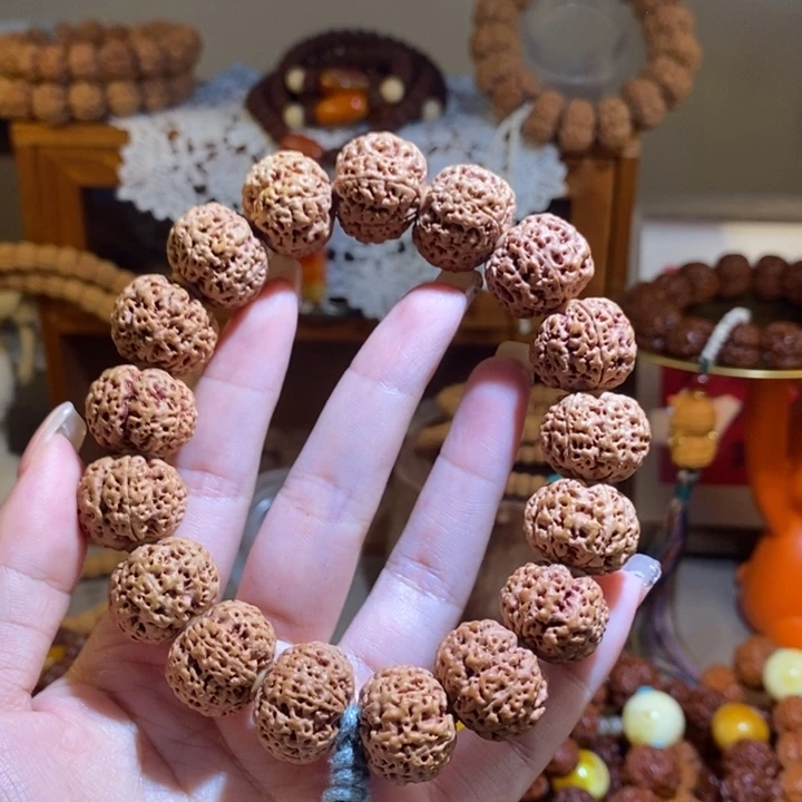 临***）手串金刚菩提195原籽梁区私人定制款一物