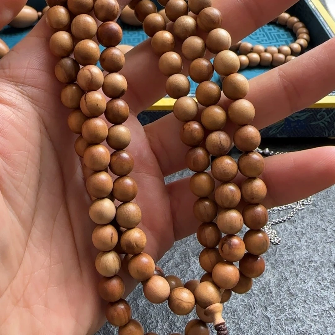 6***6檀香木手串/手链印度老山檀香瑕疵