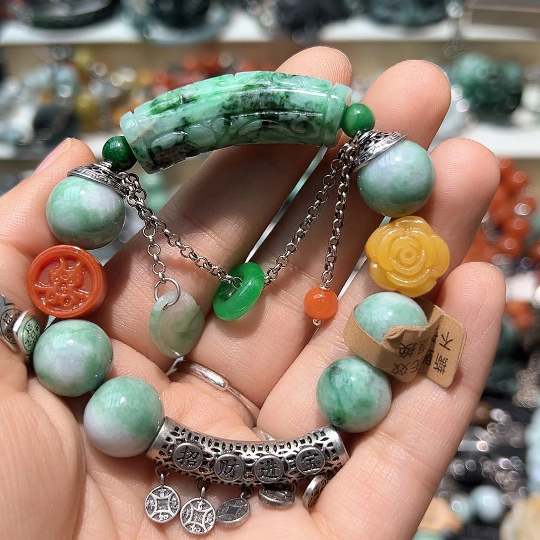 翡翠戒指未镶嵌A****）