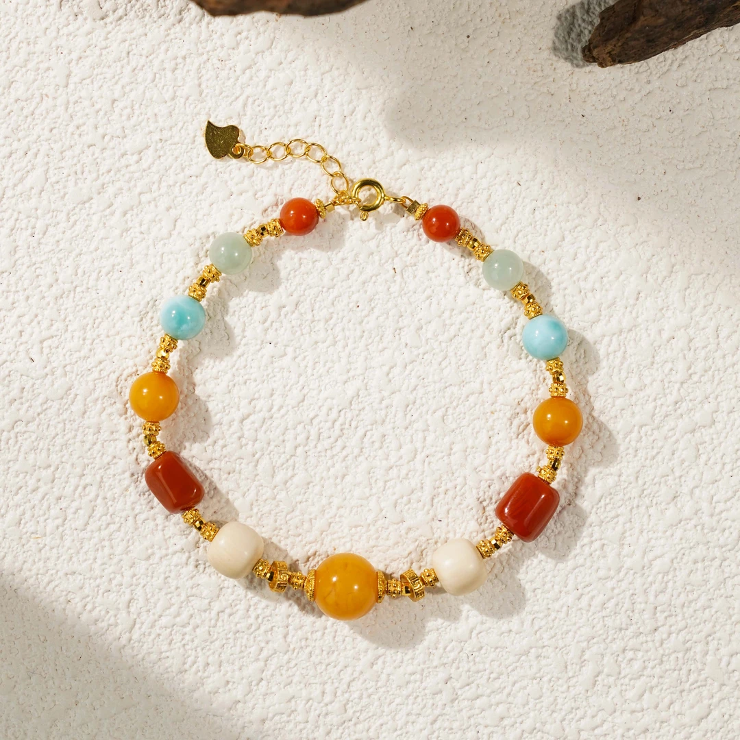 【多才多宝】南红手串（天然珠宝多样性发其一）