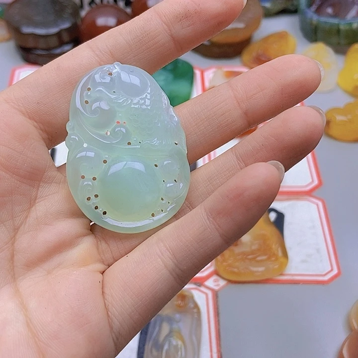 【闪购商品】玛瑙/玉髓未镶嵌珠宝半成品尚**风