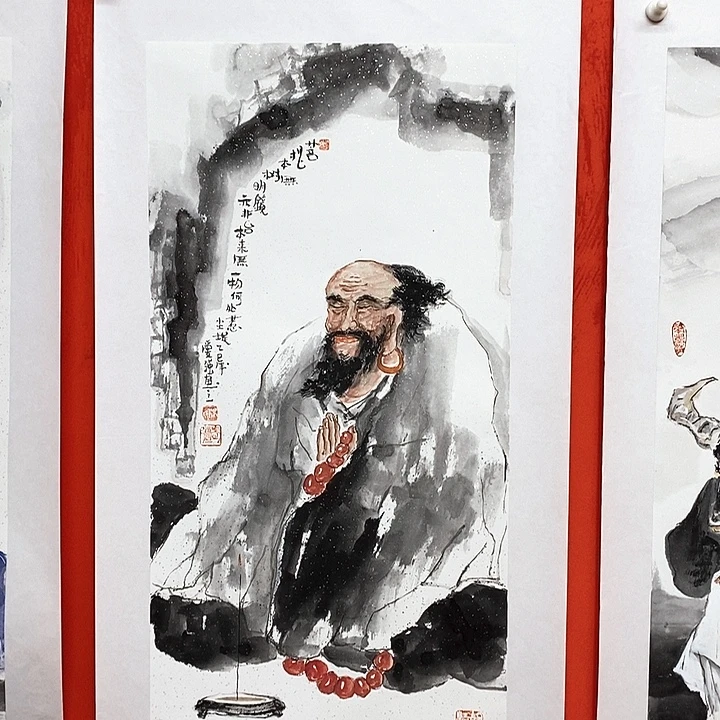 国画阳爱强原创 国画精品之品。