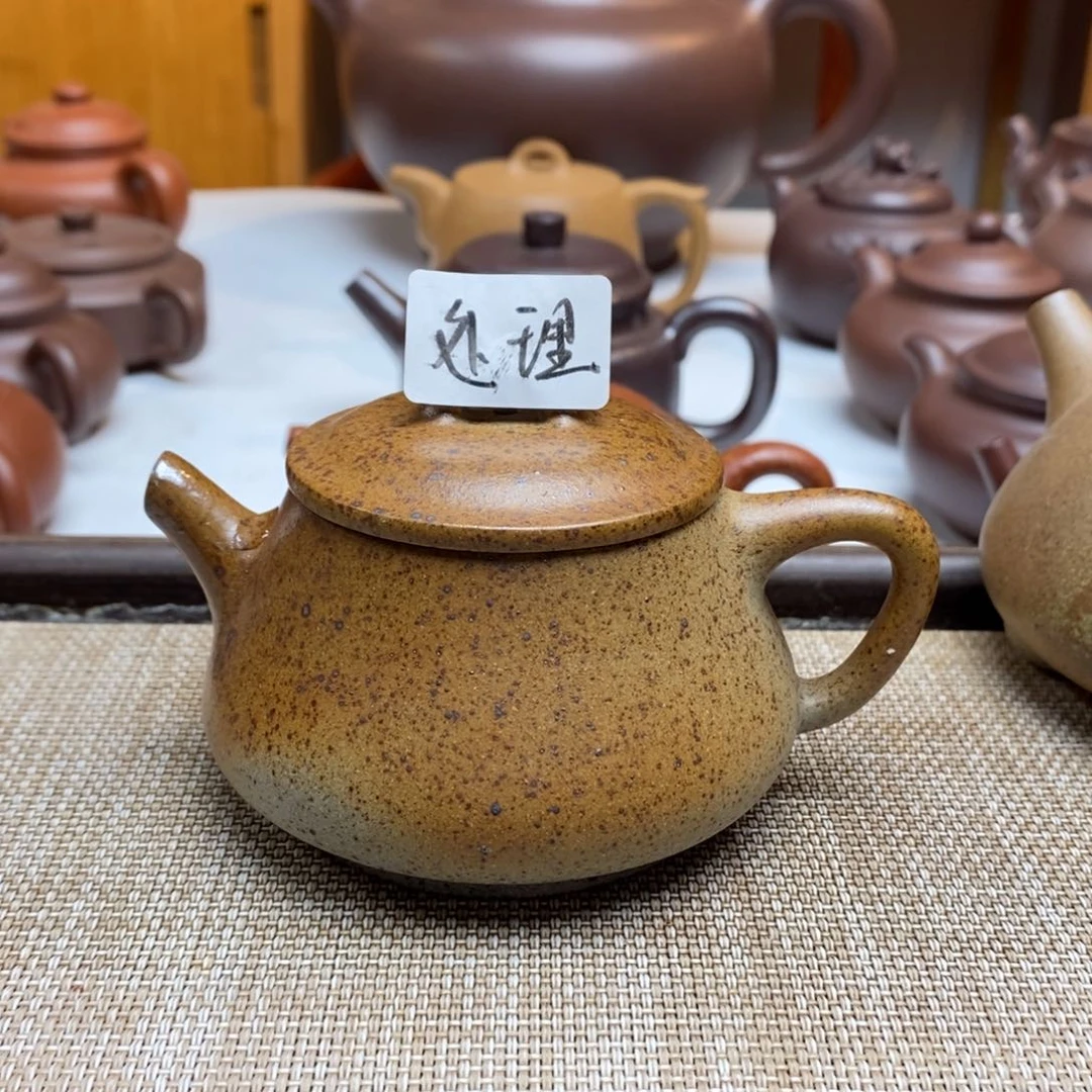 茶杯紫砂180毫升白砂段柴烧