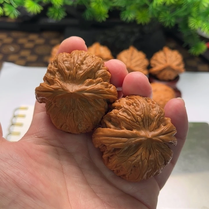 核桃文玩核桃红锦鲤46