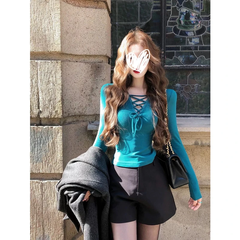 气质内搭洋气打底衫秋冬磨毛加厚长袖休闲长袖上衣女保暖贴身洋气