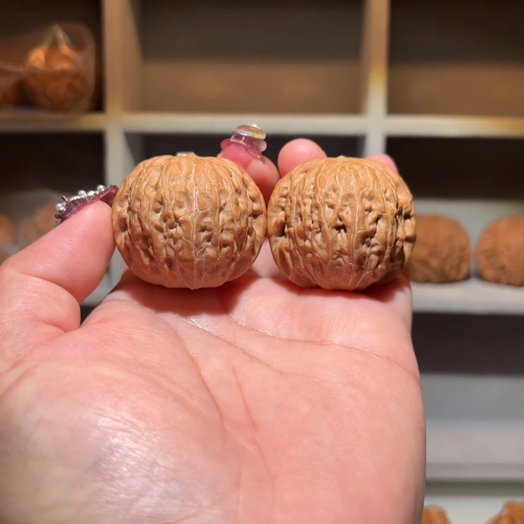 西***）文玩核桃把件37+全品铁锤妹妹