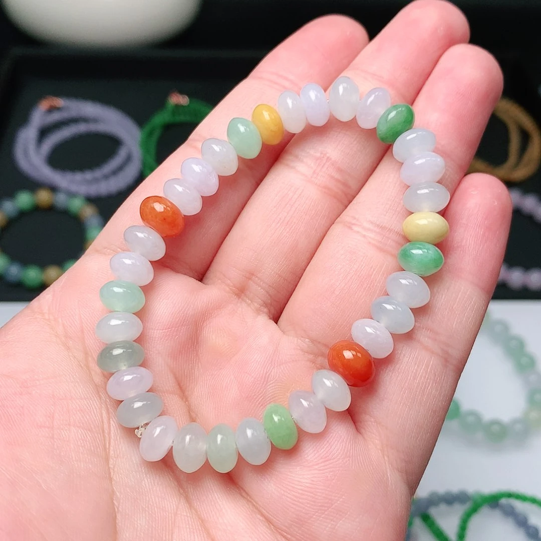 翡翠手链未镶嵌翡翠