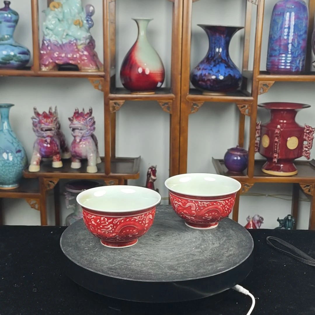 摆件神后镇钧瓷摆件