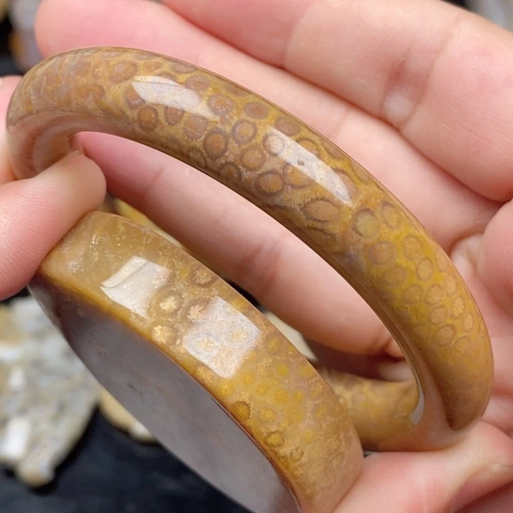 硅化玉未镶嵌颈饰56