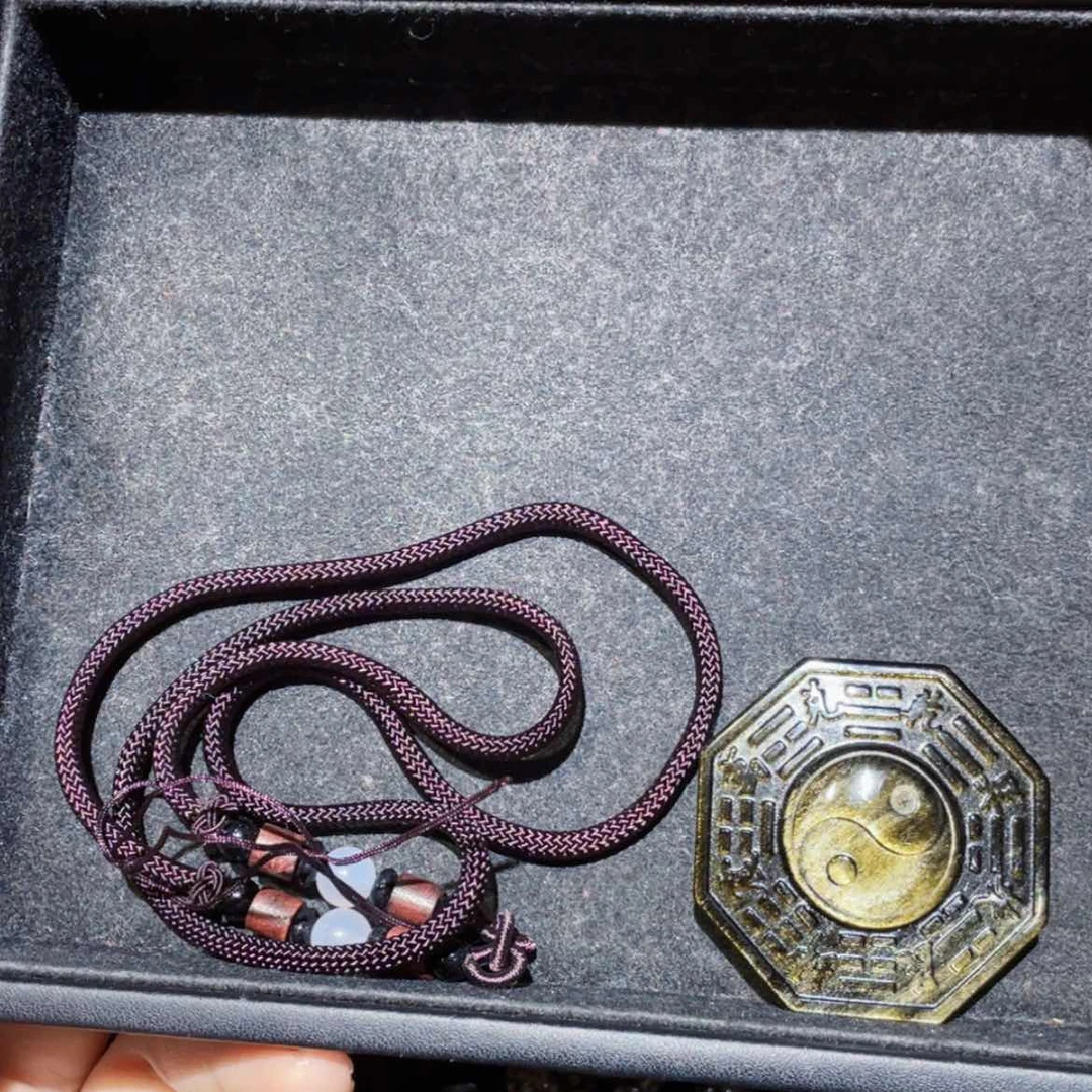 【闪购商品】黑曜岩吊坠(不含链)未镶嵌我