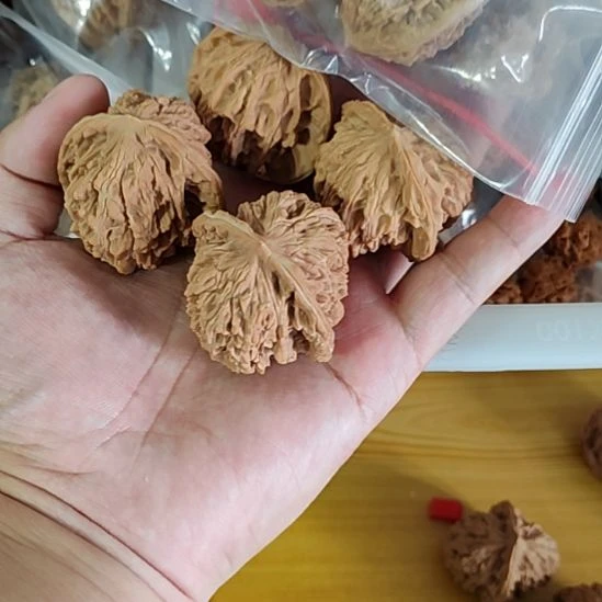 文玩核桃把件42左右四座楼+公子帽+盘龙虎头+野牛，下播福利