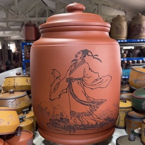 紫砂茶叶罐。。。。。。。。