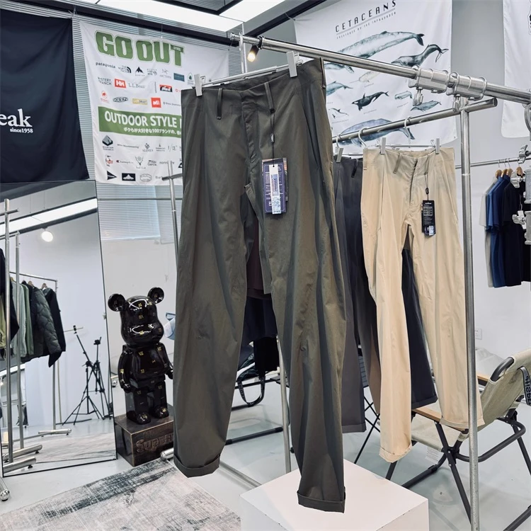 无痕压胶3D立裁男女通用轻薄透气防泼水户外休闲速干裤