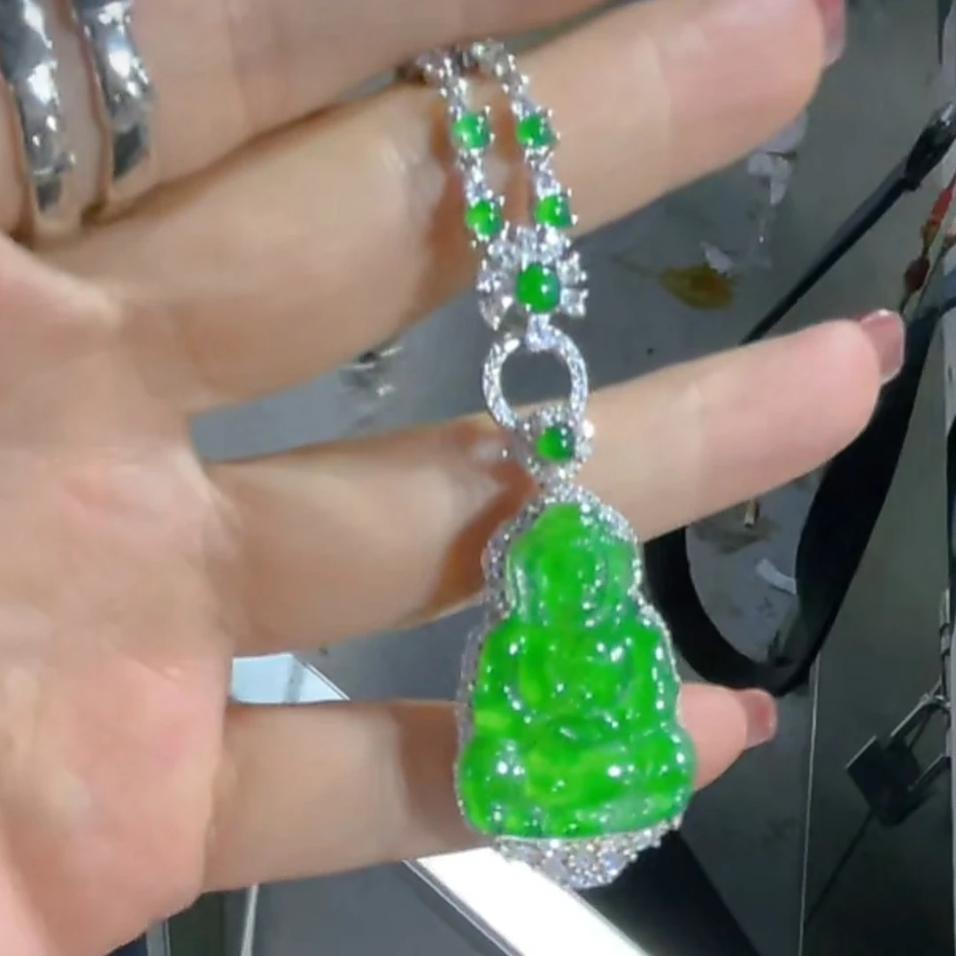 天然A货翡翠假一罚四（多样性发货拍一件发件）