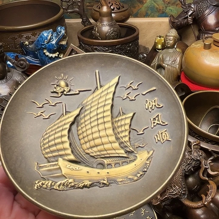 精美铜器批发档口