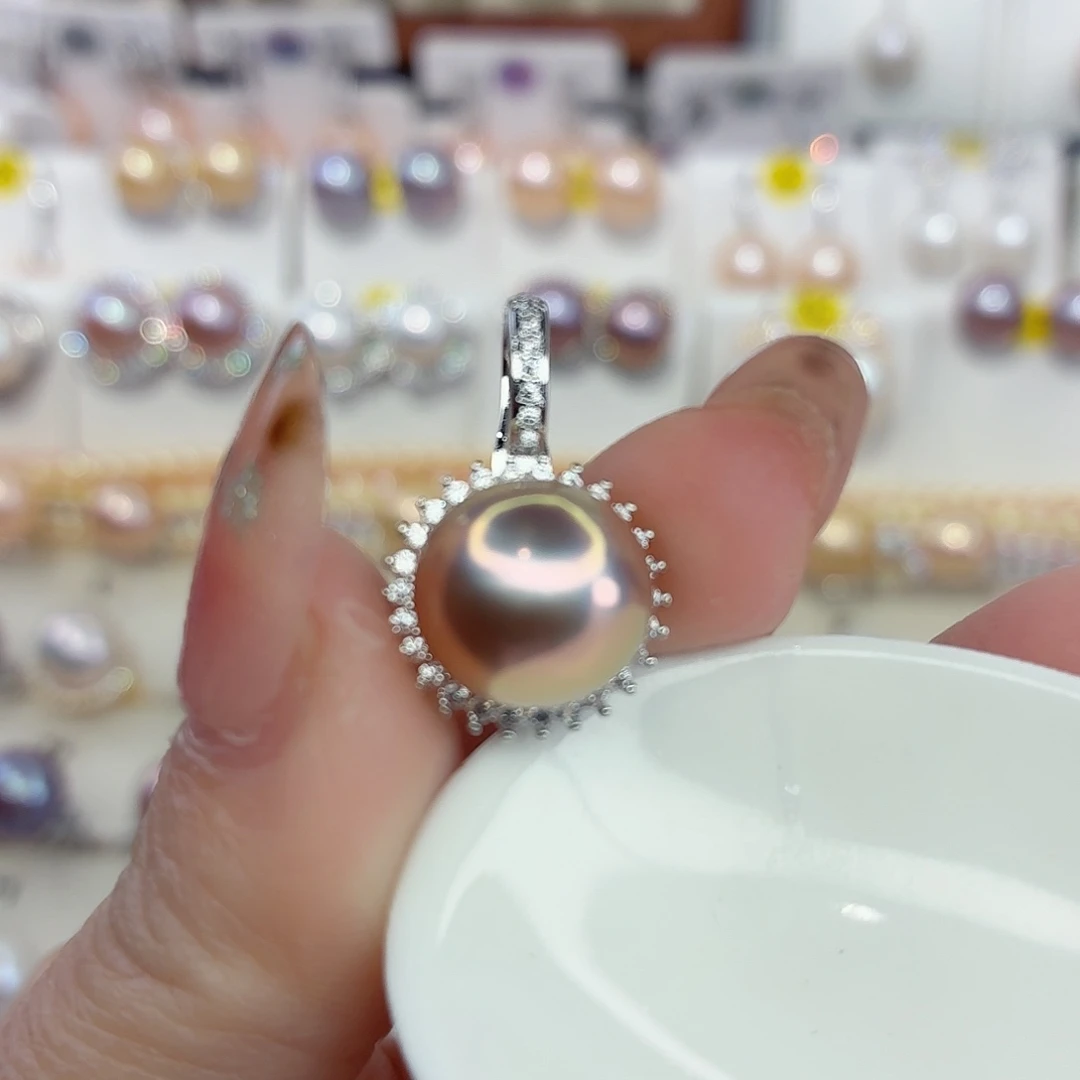 颈饰淡水珍珠合金