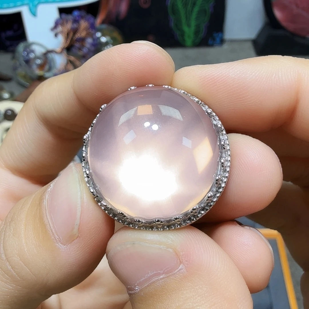 水晶银S925镶嵌水晶田*S925银镶水晶水晶水晶