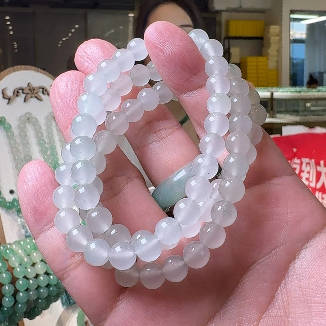 石英质玉未镶嵌手串