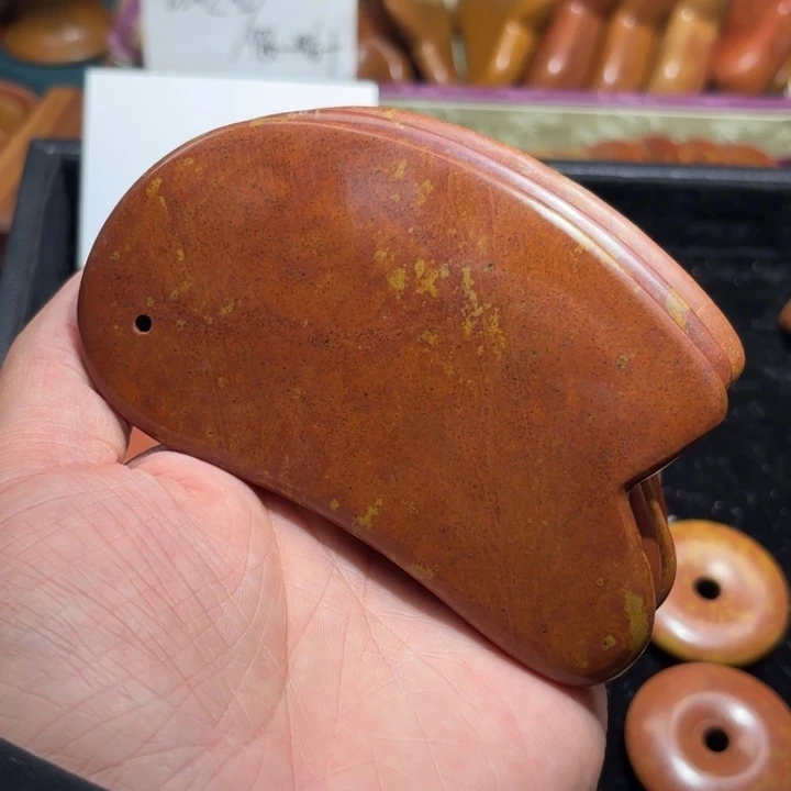红砭石精品款刮痧板