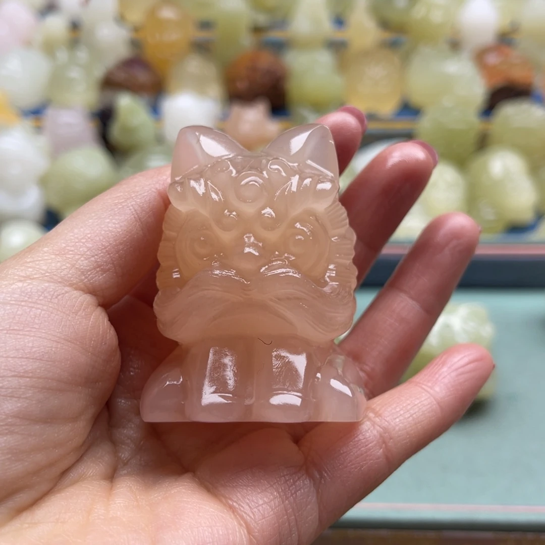 姜****天然雕刻桌面小摆件