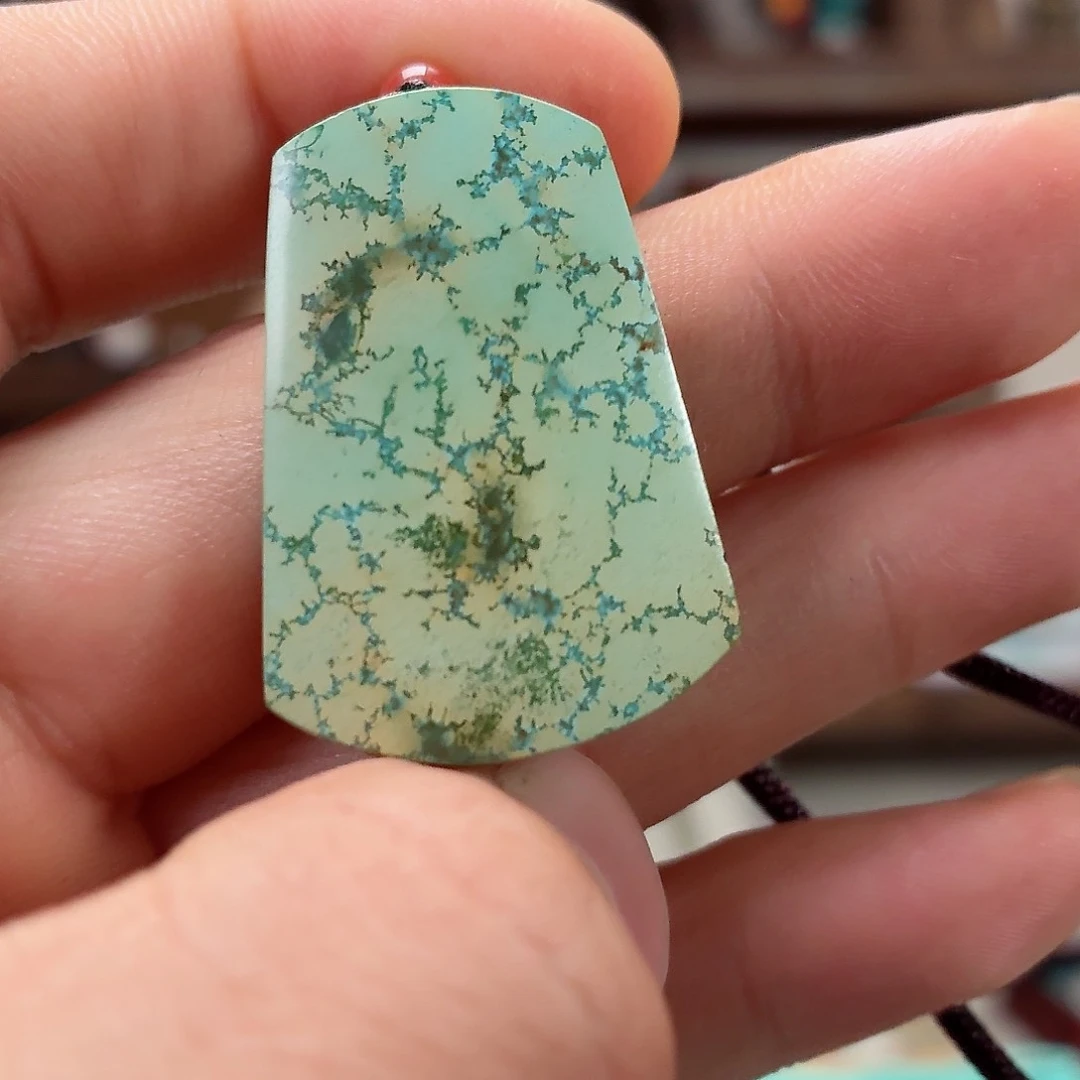 未镶嵌绿松石车挂