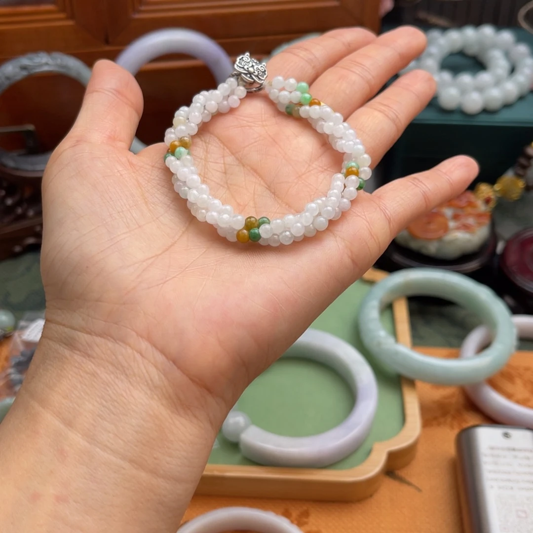 翡翠未镶嵌手链手链