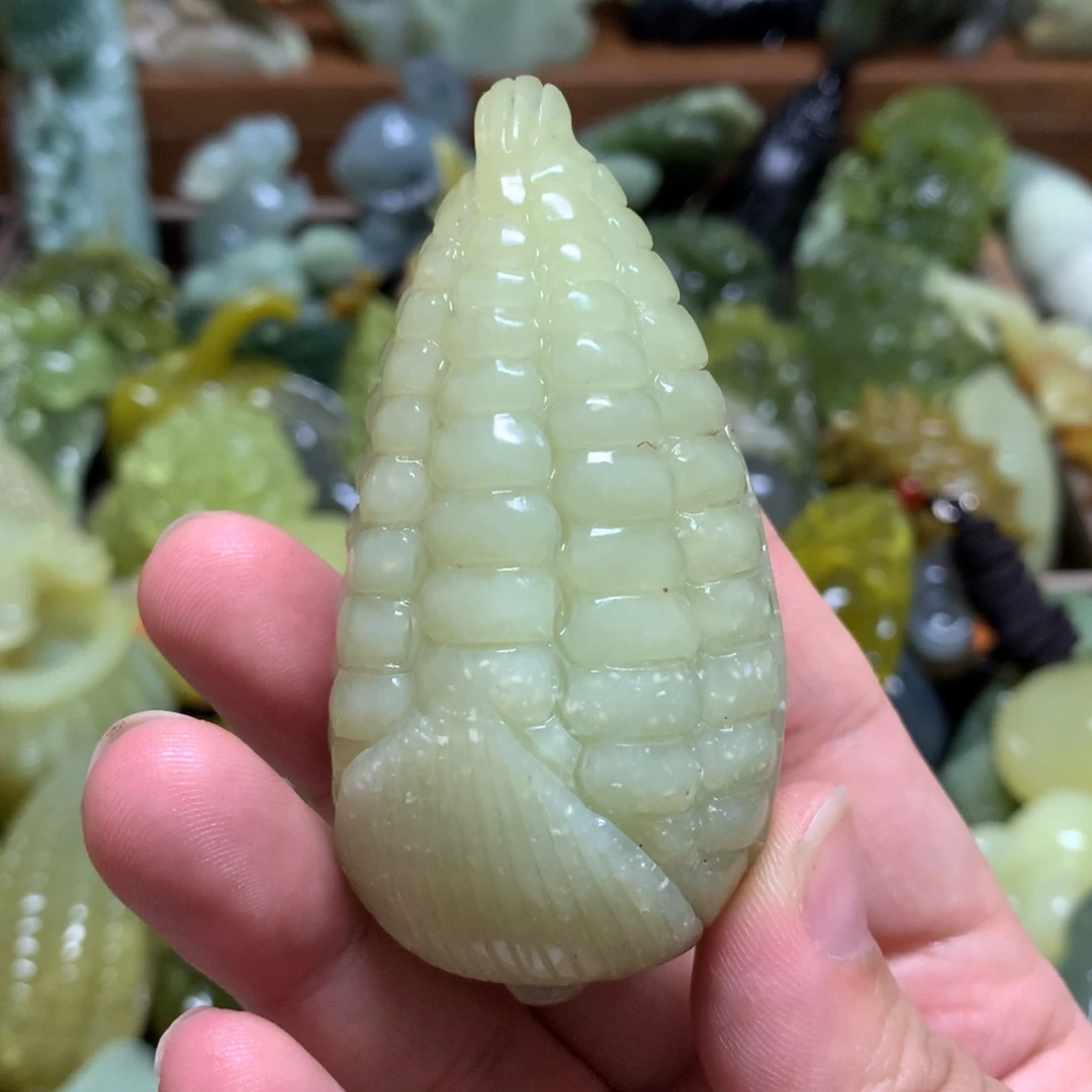 岫玉手把未镶嵌手把