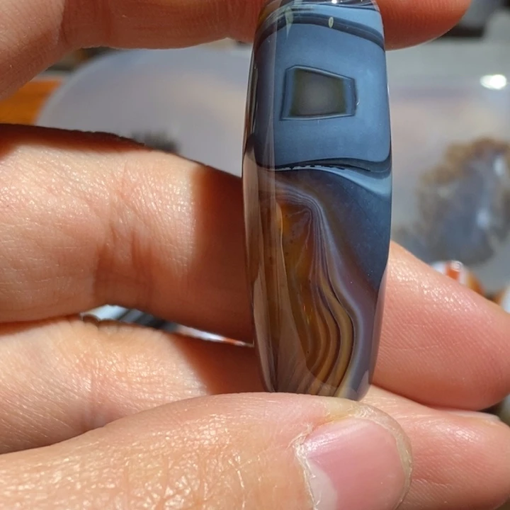 玛瑙/玉髓未镶嵌项链