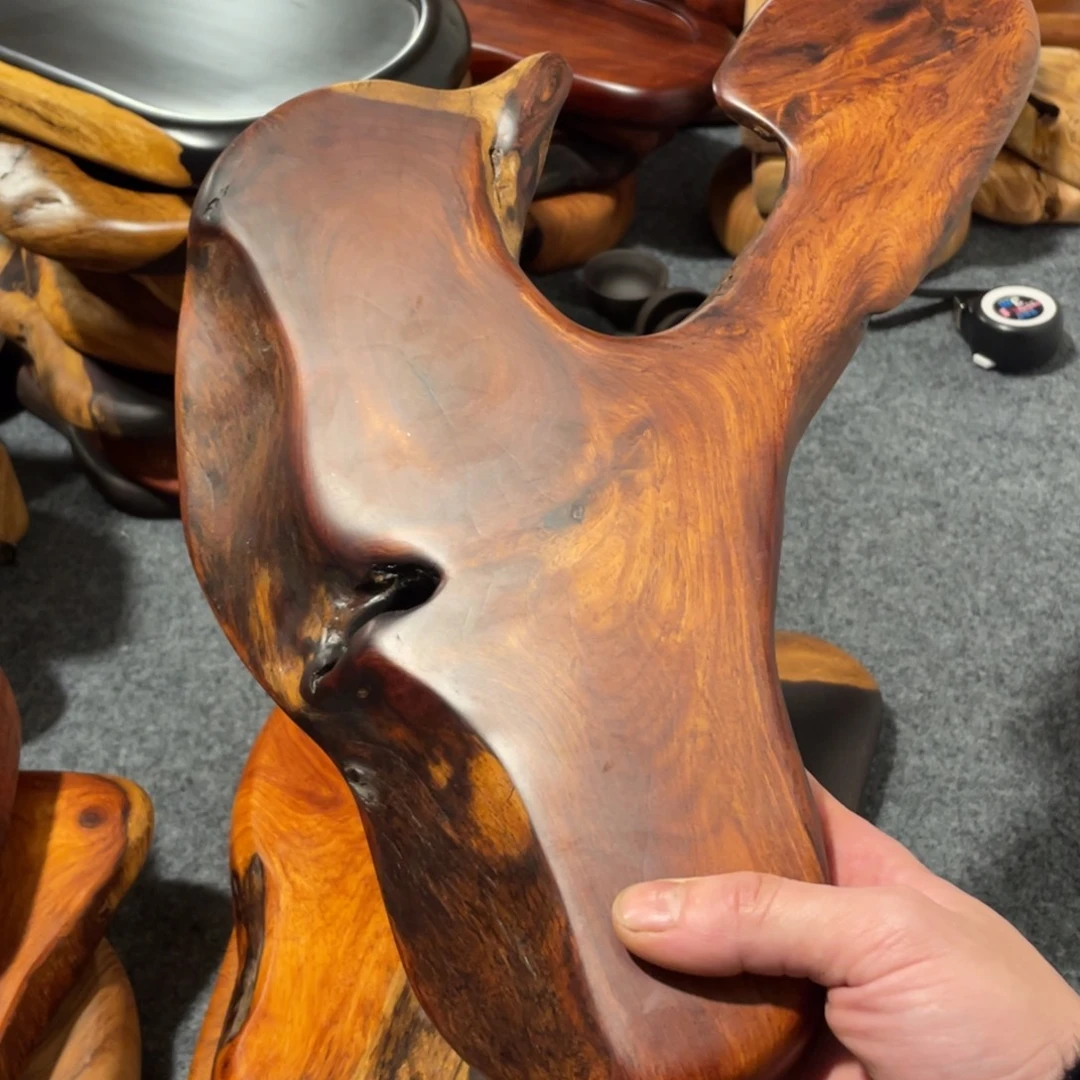 一***植花梨木实木随行底